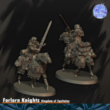 Load image into Gallery viewer, Chevaliers Forlorns montés