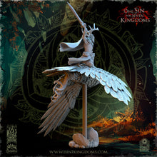 Load image into Gallery viewer, Faelar, Commander of the Forests on a great eagle