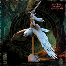 Load image into Gallery viewer, Faelar, Commander of the Forests on a great eagle