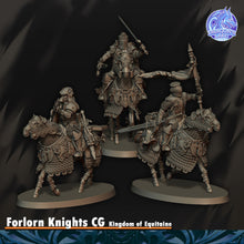 Load image into Gallery viewer, Chevaliers Forlorns montés