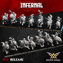 Load image into Gallery viewer, Hobgoblins mounted on wolves