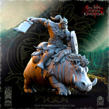 Load image into Gallery viewer, Orc Riding a Horse