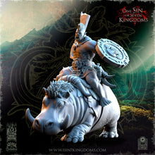 Load image into Gallery viewer, Orc Riding a Horse