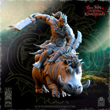 Load image into Gallery viewer, Orc Riding a Horse