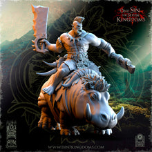 Load image into Gallery viewer, Orc Riding a Horse