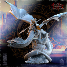 Load image into Gallery viewer, Princess Ynariel of Ashur on Dragon