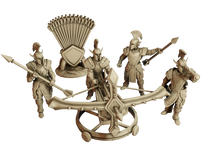 Charger l'image dans la galerie, Baliste et 3 servants