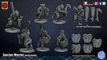Charger l'image dans la galerie, Guerriers Sauriens
