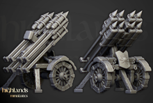 Charger l'image dans la galerie, Canon lance roquettes