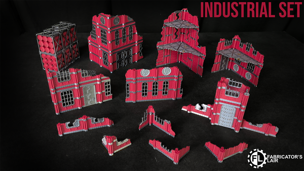 Décors WTC 40k V11 - Set Industriel