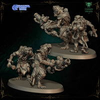 Equipe de lance flamme Rats