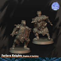 Chevaliers Forlorns à pieds