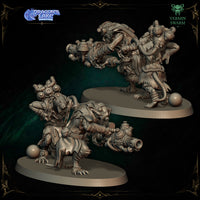 Equipe de lance flamme Rats