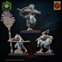 Load image into Gallery viewer, Cuetzpal Skinks Staff

