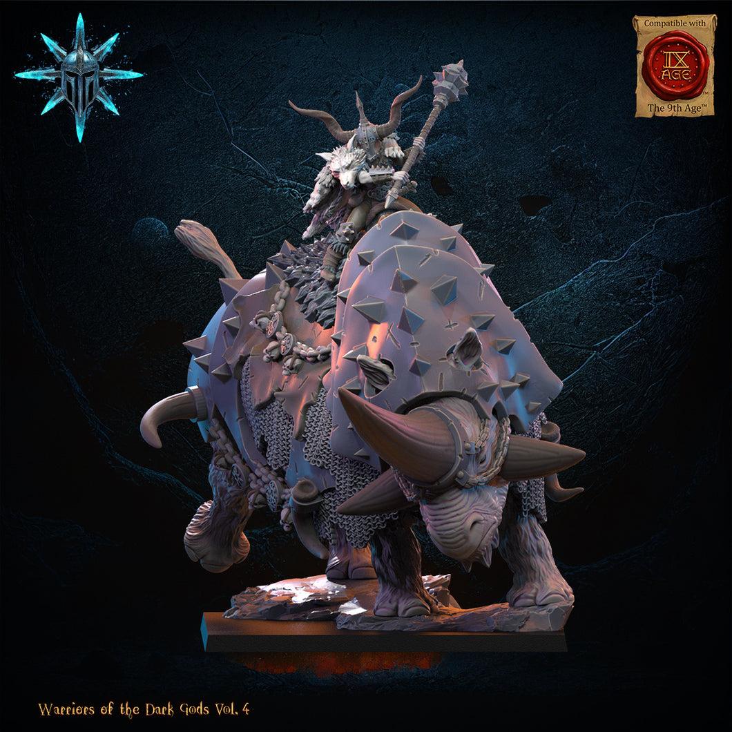Barbarian Lord on Bull