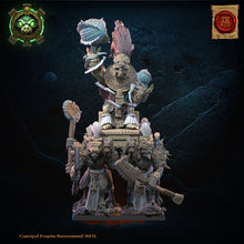 Load image into Gallery viewer, Supreme Lord of Cuetzpal on Palanquin
