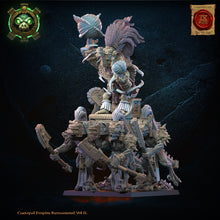 Load image into Gallery viewer, Supreme Lord of Cuetzpal on Palanquin
