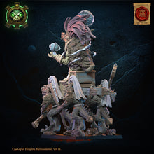 Load image into Gallery viewer, Supreme Lord of Cuetzpal on Palanquin
