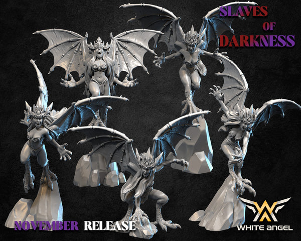 Dark Elf Harpies