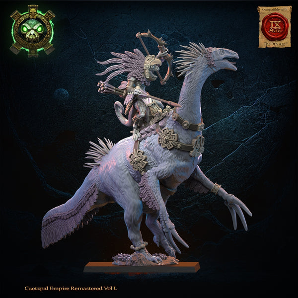 Mounted Hero Skink Cuetzpal
