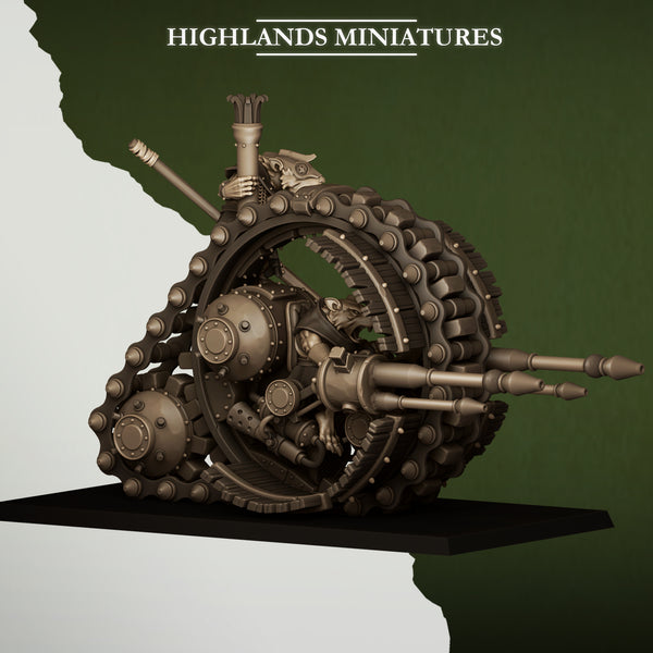 Screaming Wheel Sewer Engine