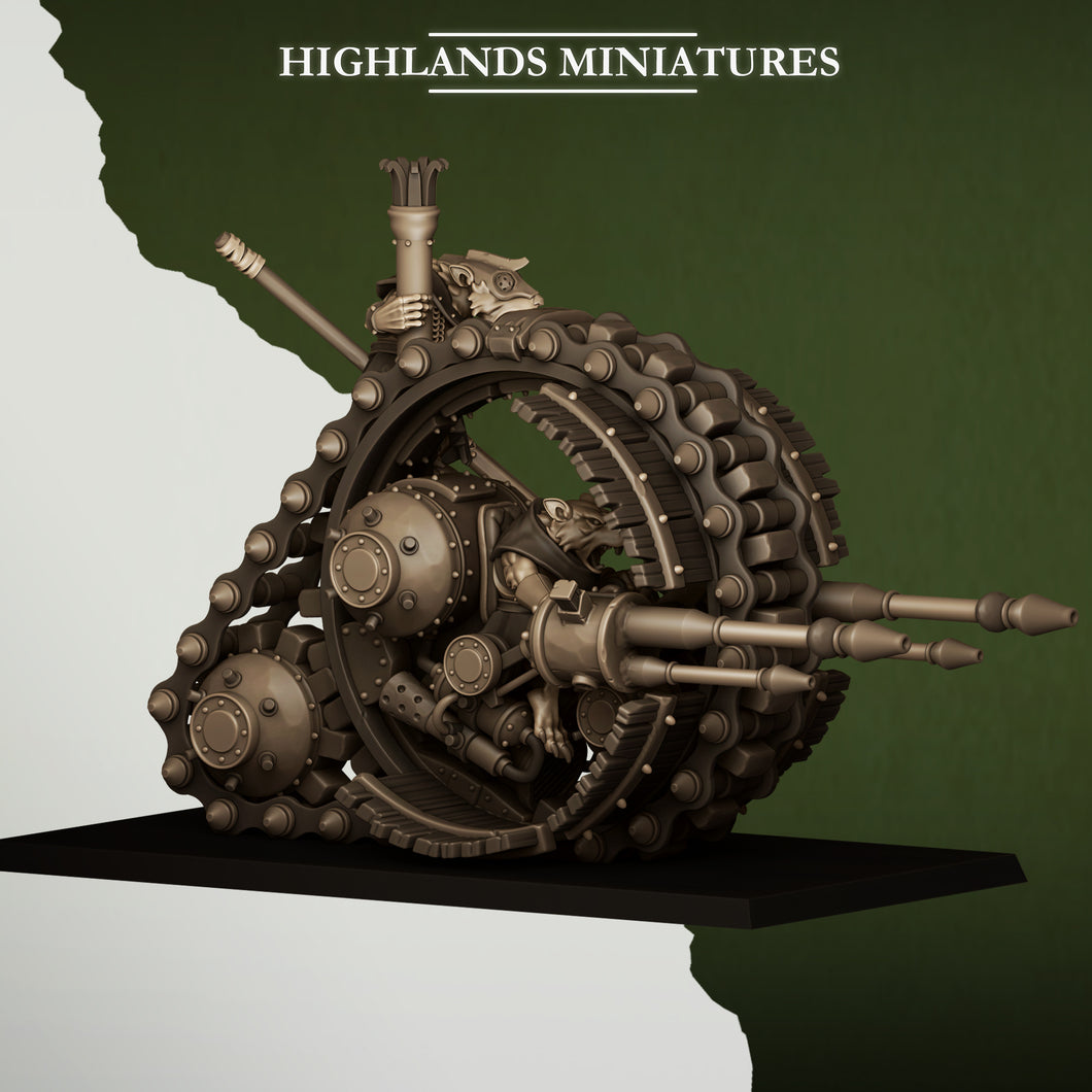 Screaming Wheel Sewer Engine