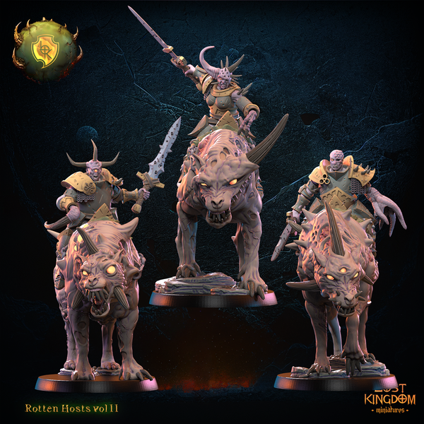 Plague Knights on Cursed Wolf