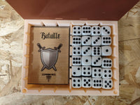 Boite de dés et cartes