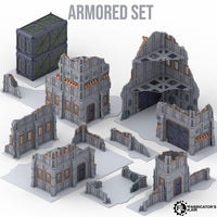 Décors WTC 40k V11 - Armored Set