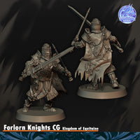 Chevaliers Forlorns à pieds