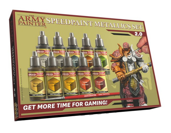 Army Painter - Starter Peinture - Speedpaint Metallic Set 2.0