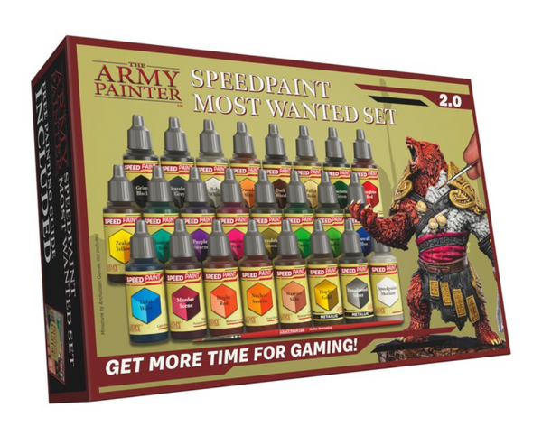 Army Painter - Starter Peinture - Speedpaint Most Wanted Set 2.0