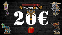La carte cadeau Forg3d