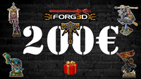 La carte cadeau Forg3d