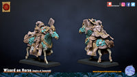 Mage de Bataille impérial monté