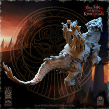Load image into Gallery viewer, Roi Berserk Nain sur Bête volcanique
