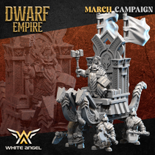 Load image into Gallery viewer, Emperor of Fortresses on Throne
