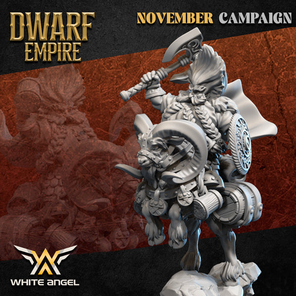Commandeur Nain Monté