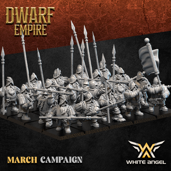 Mercenaries Pikemen Dwarves