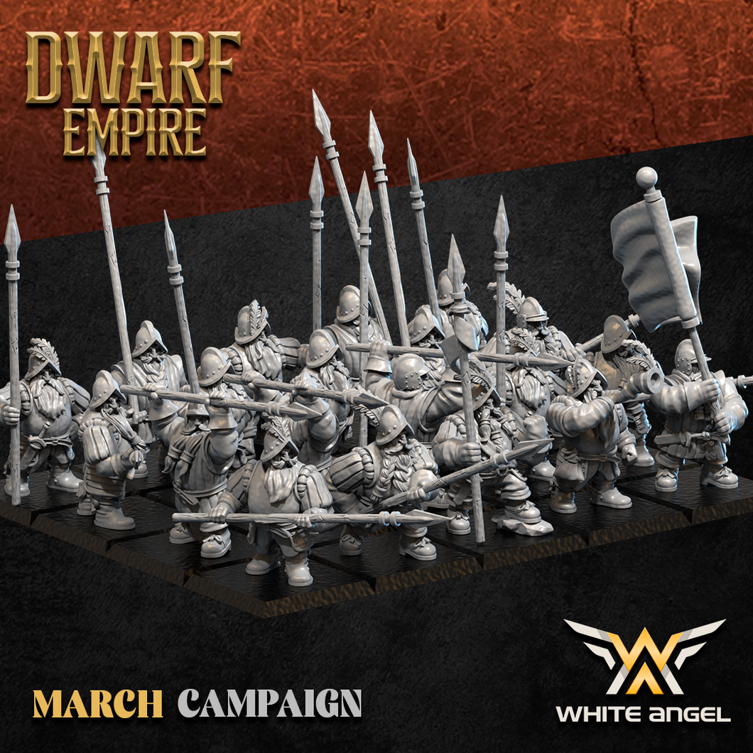 Mercenaries Pikemen Dwarves
