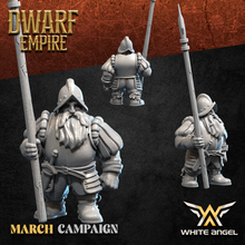 Load image into Gallery viewer, Mercenaries Pikemen Dwarves
