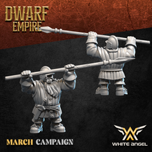 Load image into Gallery viewer, Mercenaries Pikemen Dwarves
