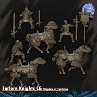 Chevaliers Forlorns montés