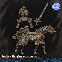 Load image into Gallery viewer, Chevaliers Forlorns montés
