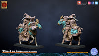 Mage de Bataille impérial monté