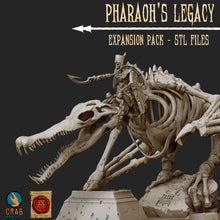 Load image into Gallery viewer, Tomb King on Dragon Sobek
