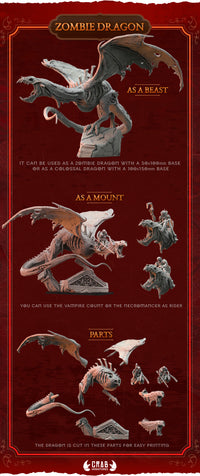 Seigneur Ghoul sur Dragon Zombie