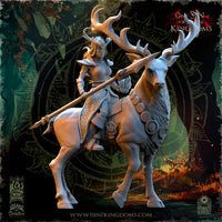 Cavalières sur Cerfs