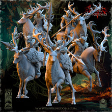 Load image into Gallery viewer, Chevaucheurs des forêts sur cerfs
