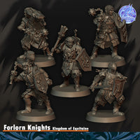 Chevaliers Forlorns à pieds